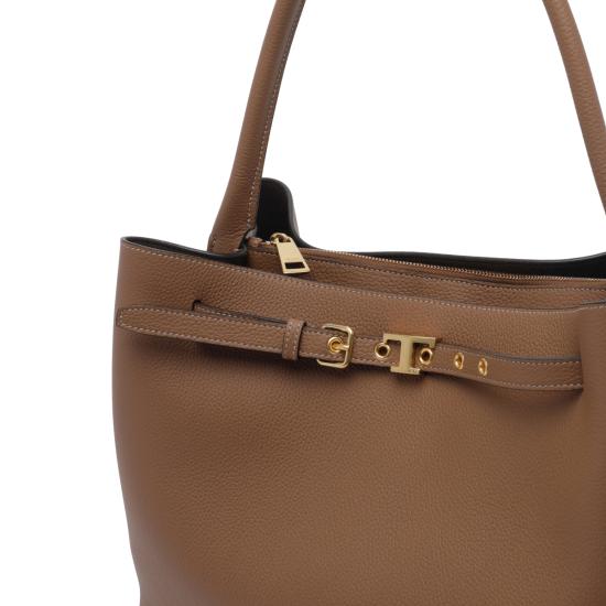 26FW 토즈 토트백 XBWTIMJ0200 WKAS600 BROWN - TODS