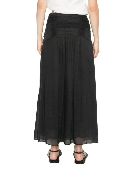 26FW 이자벨마랑 미디 스커트 JU0538FAD3J04E01BK Black - ISABEL MARANT