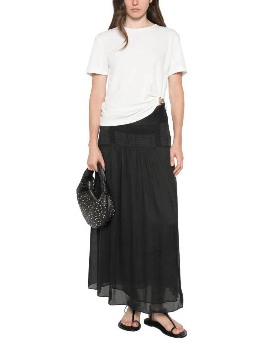26FW 이자벨마랑 미디 스커트 JU0538FAD3J04E01BK Black - ISABEL MARANT