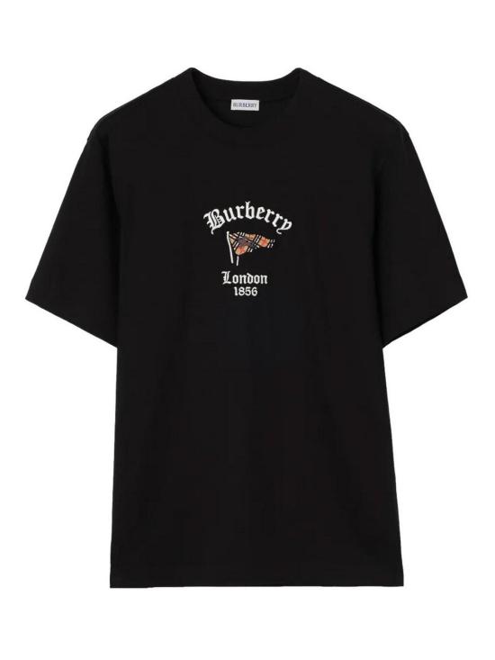26FW 버버리 반팔 티셔츠 8128196 BLACK