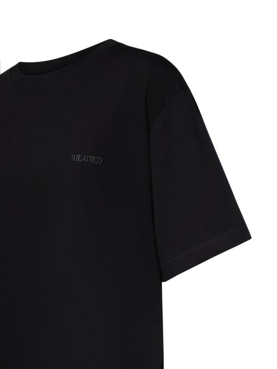 26FW 디 아티코 반팔 티셔츠 261WCT00350JJJ025AA100 Black - THE ATTICO