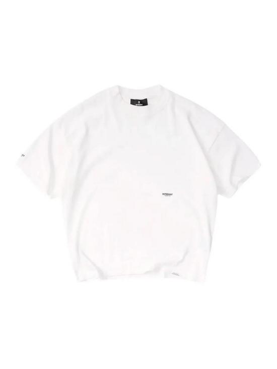 26FW 리프레젠트 반팔 티셔츠 OCM10004272 WHITE