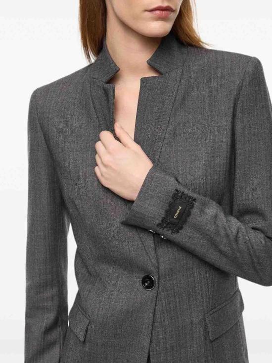 26FW 핑코 수트 자켓 105626A3IFI76 Grey - PINKO