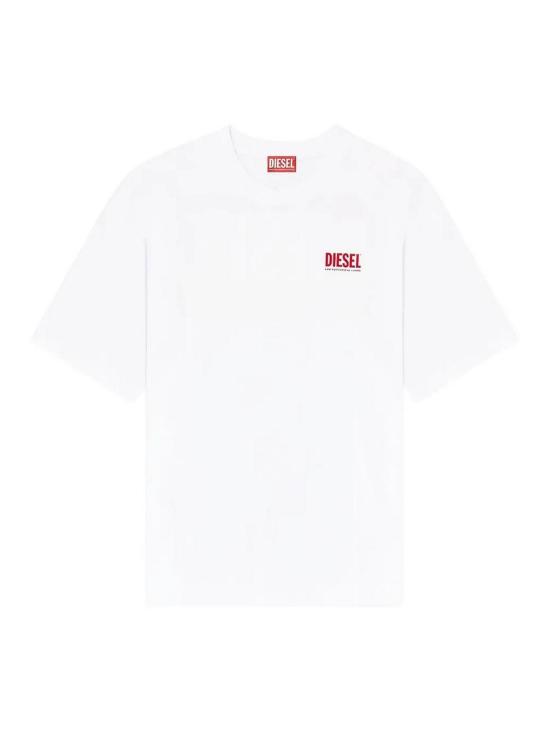 26SS 디젤 t-boxt-bisk 반팔 티셔츠 A200360EPCA100 White