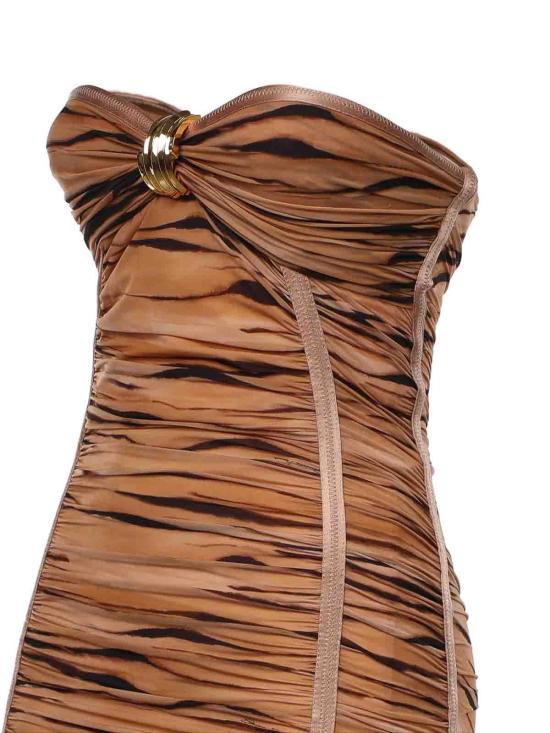 26SS 엘리자베타프랜치 원피스 AB94562E2470 Camel - ELISABETTA FRANCHI