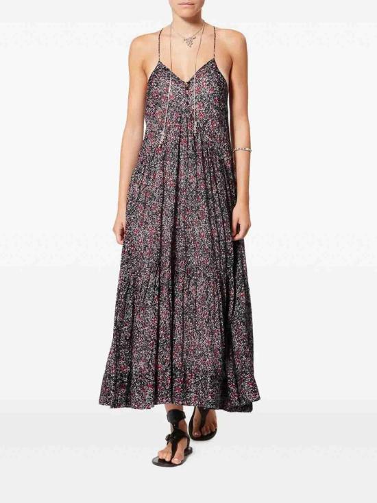 26SS 이자벨마랑 롱 원피스 RO0380FCD1J14E86CY Multicolour - ISABEL MARANT