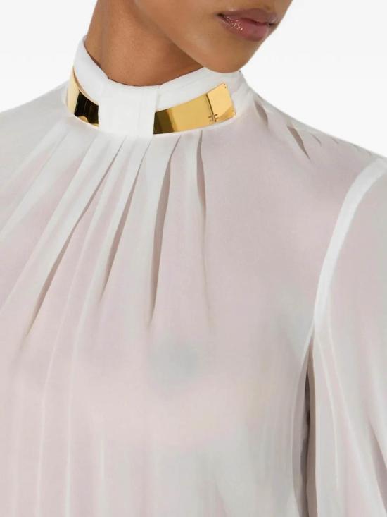 26FW 엘리자베타프랜치 셔츠 CB00766E2360 Cream - ELISABETTA FRANCHI