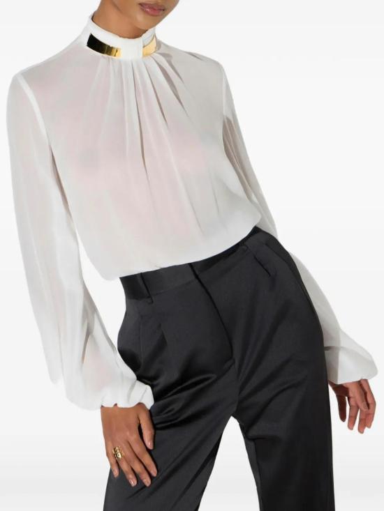 26FW 엘리자베타프랜치 셔츠 CB00766E2360 Cream - ELISABETTA FRANCHI