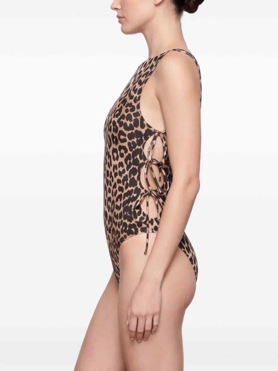26FW 가니 원피스 A3020022859 Animal Print - GANNI