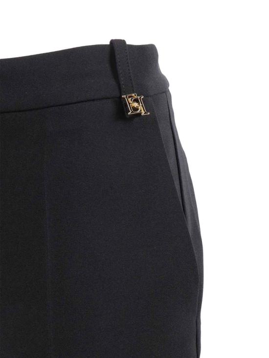 26SS 엘리자베타프랜치 스트레이트 팬츠 PA16661E2110 Black - ELISABETTA FRANCHI