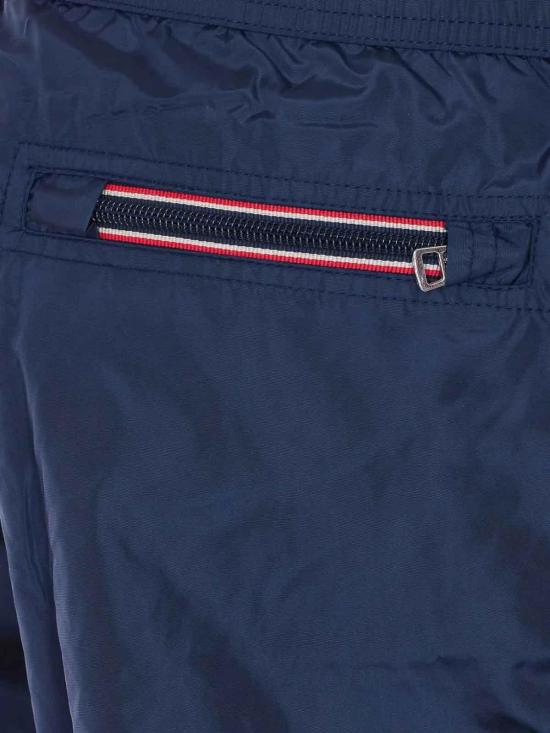 26FW 몽클레어 로고 패치 스윔 쇼츠 L20912C0000453326743 Dark Blue - MONCLER
