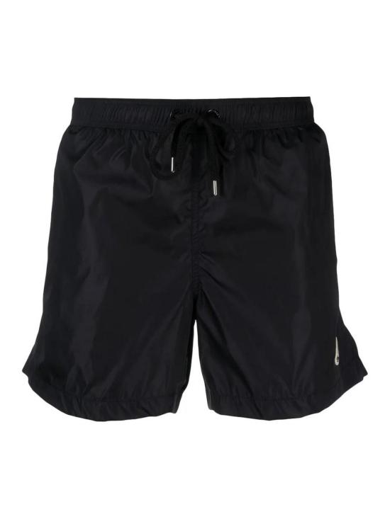 26FW 몽클레어 로고 패치 스윔 쇼츠 L20912C0000453326743 Dark Blue