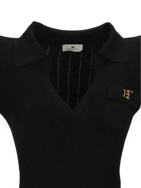 26FW 엘리자베타프랜치 민소매 티셔츠 BK02B66E2110 Black - ELISABETTA FRANCHI