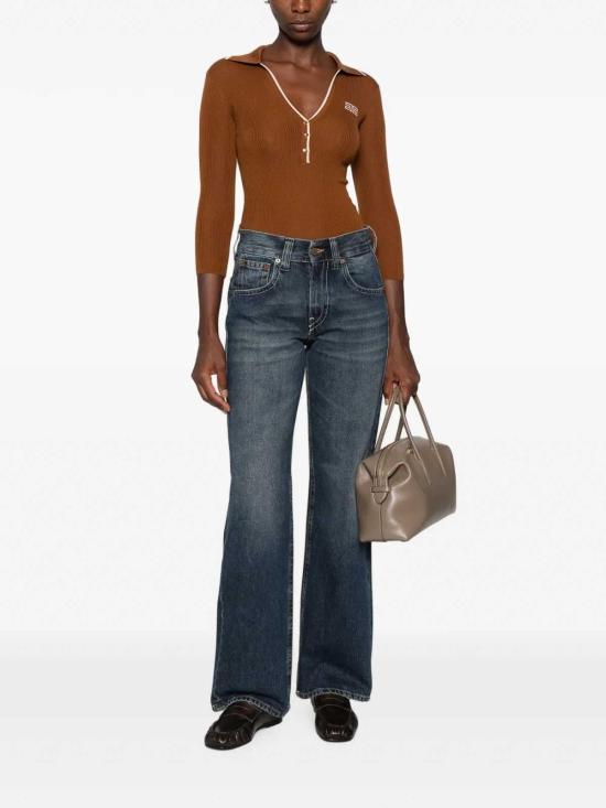 26FW 엘리자베타프랜치 탑 MK17B66E2FQ4 Brown - ELISABETTA FRANCHI