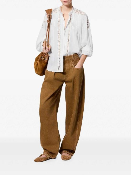 26FW 이자벨마랑 민소매 티셔츠 HT0942FAD3J04E20WH White - ISABEL MARANT