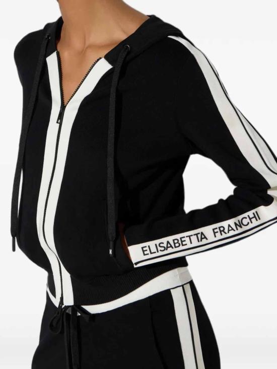 26FW 엘리자베타프랜치 가디건 MK15S66E2685 Black - ELISABETTA FRANCHI