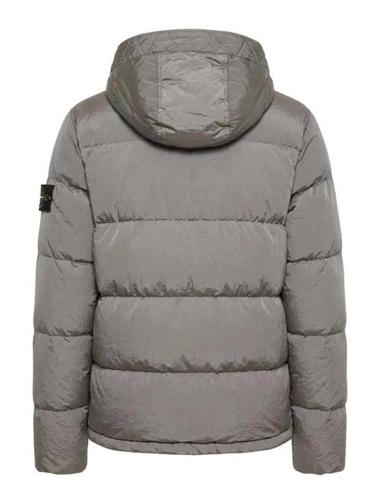 26FW 스톤 아일랜드 나일론 메탈 에코닐 드로우코드 헴 후드 다운 자켓 나일론 메탈 에코닐 드로우코드 헴 후드 다운 자켓 L2S154100019S0019V0060 - STONE ISLAND