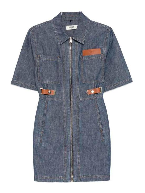 26FW 펜디 숏팬츠 FLD576AW8HF0QB0 Dark Blue