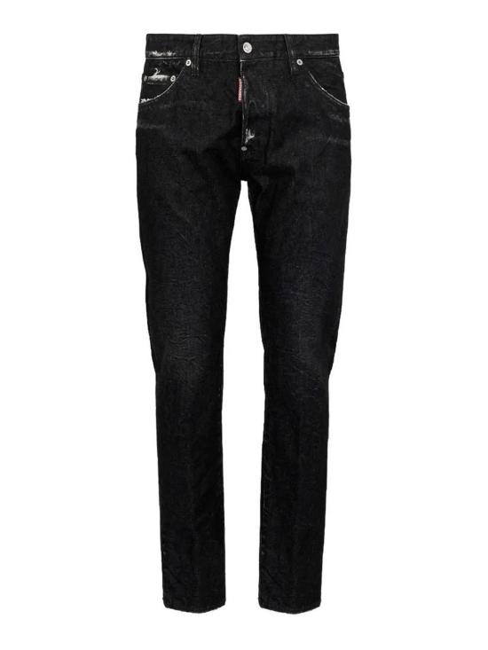 26FW 디스퀘어드2 스트레이트 팬츠 S74LB1943D30042900 Black