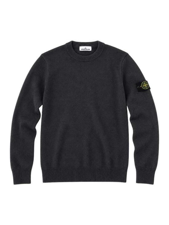 26FW 스톤 아일랜드 램스울 립드 트림 레귤러 핏 크루넥 점퍼 L2S155100072S00A3V0M62 GREY
