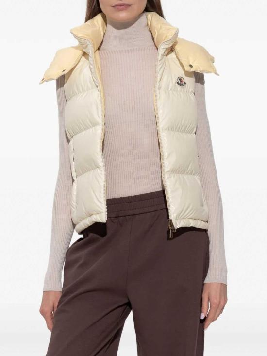 26FW 몽클레어 베스트 L20931A00005597EU10W Yellow - MONCLER