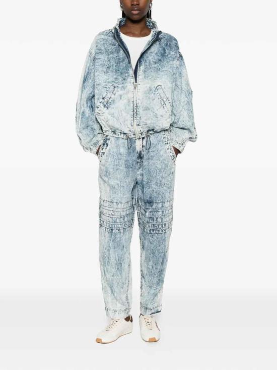 26SS 이자벨마랑 PLUME 플룸 데님 자켓 VE0372FDD1H04E30BU Blue - ISABEL MARANT