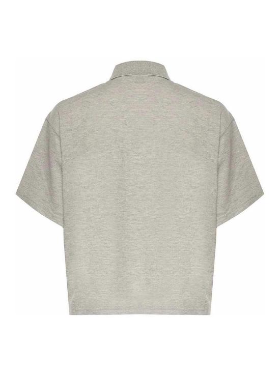  생로랑 폴로 티셔츠 841963Y37HC1403 GREY - SAINT LAURENT