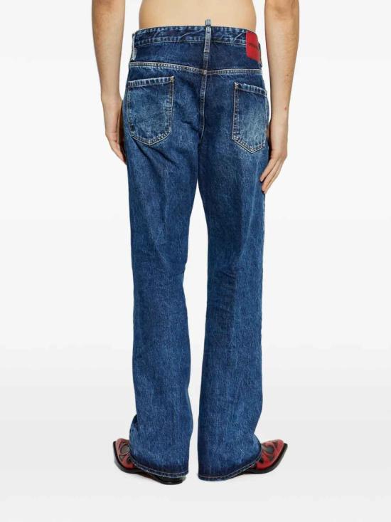 26FW 디스퀘어드2 스트레이트 팬츠 S74LB1956S30839470 Dark Blue - DSQUARED2