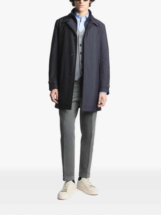 26FW 페이 코트 NAM62530160AX2U804 BLUE - FAY