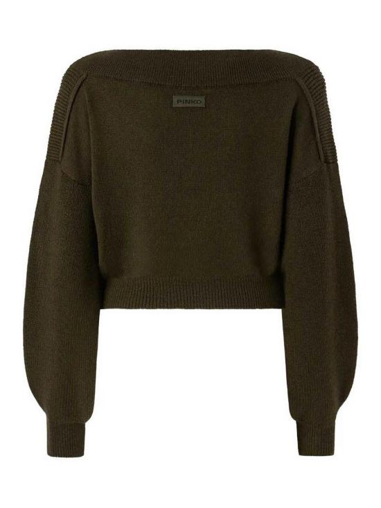 26FW 핑코 탑 107874A3P4X18 Green - PINKO