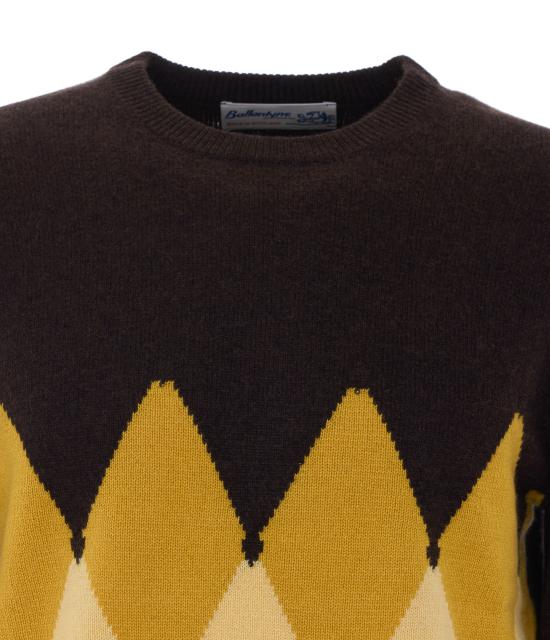 26FW 발렌타인 스웨터 B2P000 7K0A894549 BROWN - BALLANTYNE