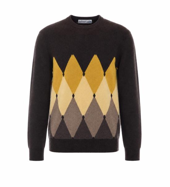 26FW 발렌타인 스웨터 B2P000 7K0A894549 BROWN
