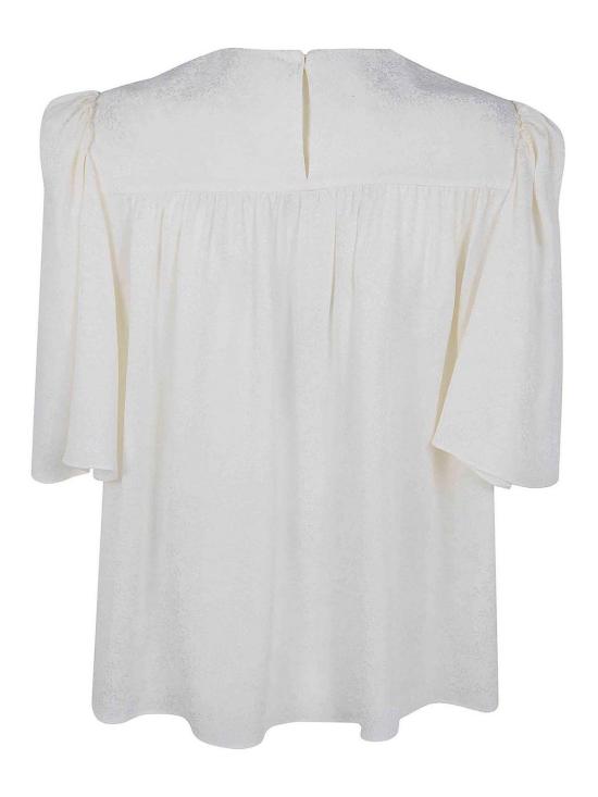 25FW 끌로에 반팔 티셔츠 CH26UHT55332103 WHITE - CHLOE