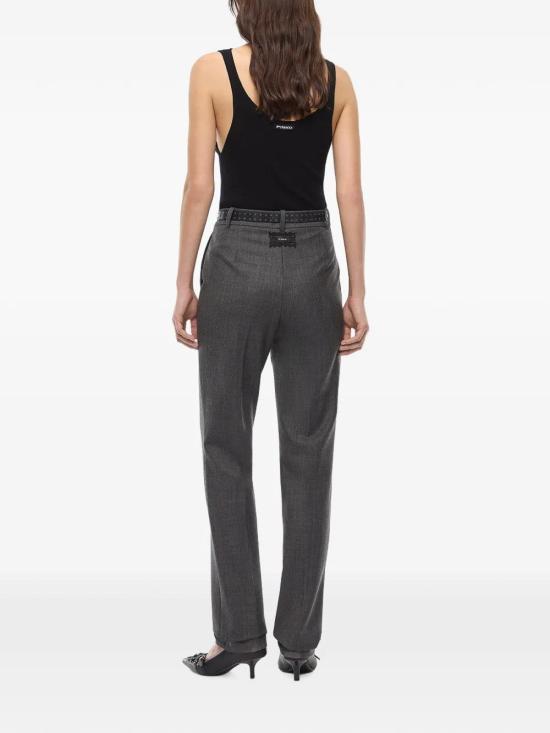 26FW 핑코 팬츠 107264A3IFI76 Grey - PINKO