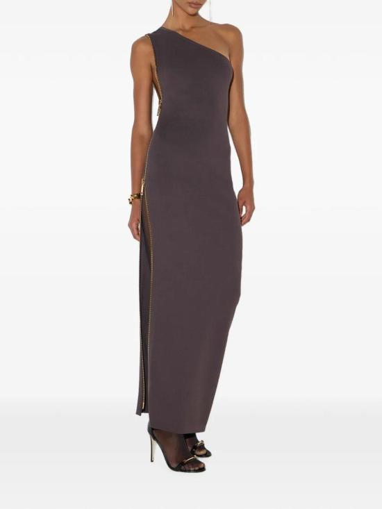26FW 엘리자베타프랜치 롱 원피스 AM07B66E2EV9 Brown - ELISABETTA FRANCHI