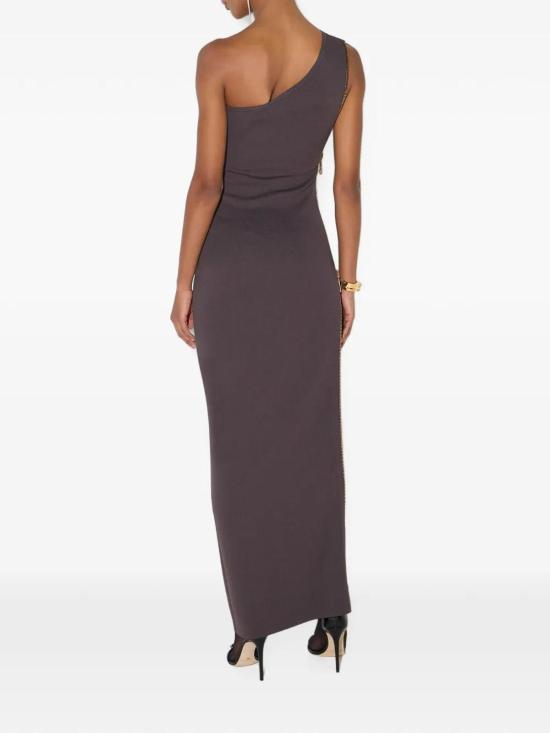 26FW 엘리자베타프랜치 롱 원피스 AM07B66E2EV9 Brown - ELISABETTA FRANCHI