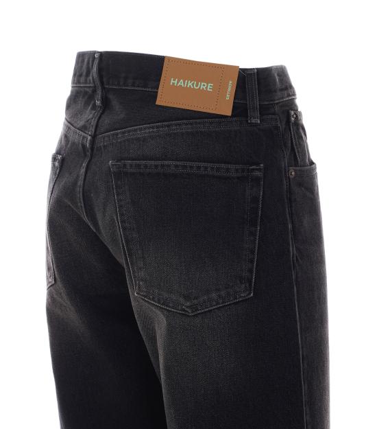 26FW 하이쿠레 데님 팬츠 HEM03268DF119L0938 Black - HAIKURE