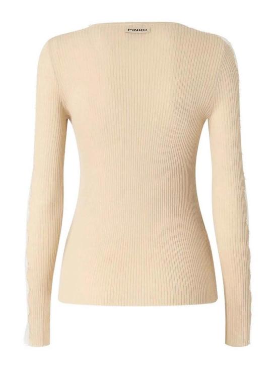 26FW 핑코 탑 107269A3I0I20 Beige - PINKO
