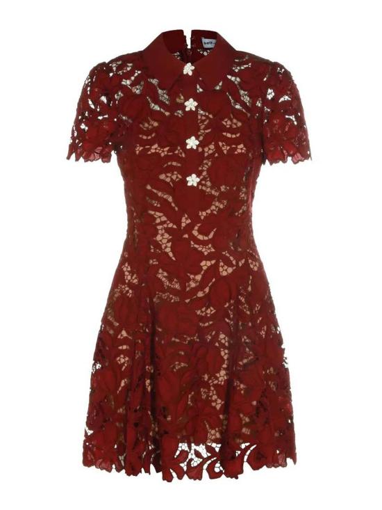 26FW 셀프 포트레이트 숏팬츠 PF26111SABU Dark Red