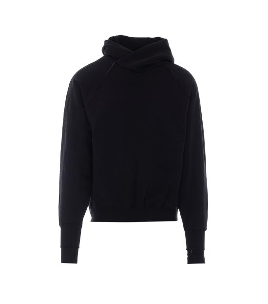 26FW 톰크롬 후드 티셔츠 M S 193 BLACK