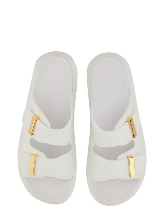  알렉산더 맥퀸 하이브리드 슬라이드 658063W4Z529339 White - ALEXANDER MCQUEEN