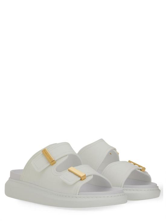 알렉산더 맥퀸 하이브리드 슬라이드 658063W4Z529339 White - ALEXANDER MCQUEEN