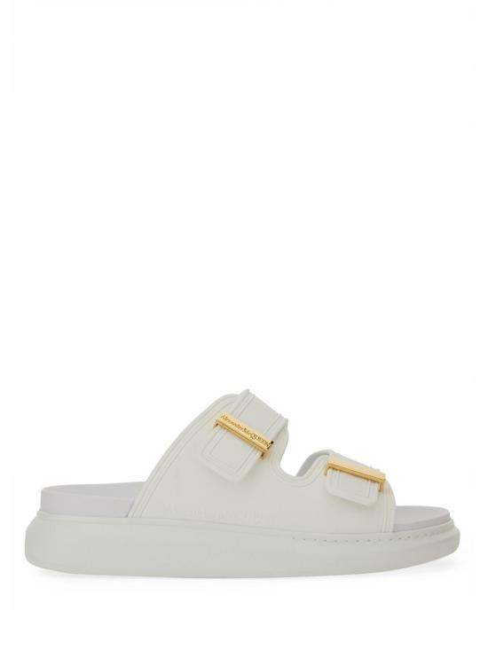  알렉산더 맥퀸 하이브리드 슬라이드 658063W4Z529339 White - ALEXANDER MCQUEEN