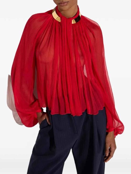 26FW 엘리자베타프랜치 셔츠 CA18966E2CG5 Red - ELISABETTA FRANCHI