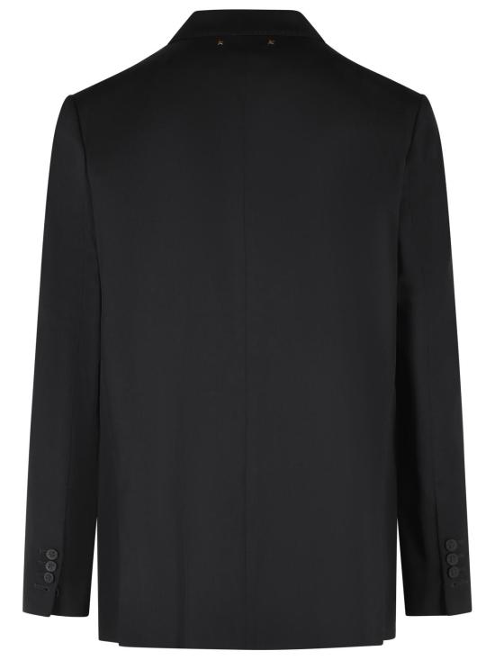26FW 골든구스 더블 브레스티드 블레이저 GMP00835 P00152190100 Black - GOLDEN GOOSE