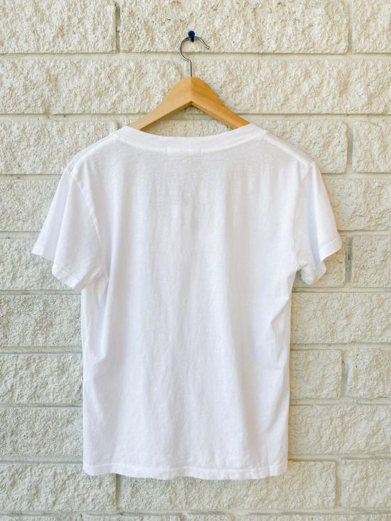  퍼펙트 화이트 티 반팔 티셔츠 퍼펙트화이트티 헨드릭스 SS 박시 브이넥 티셔츠 화이트 - PERFECT WHITE TEE
