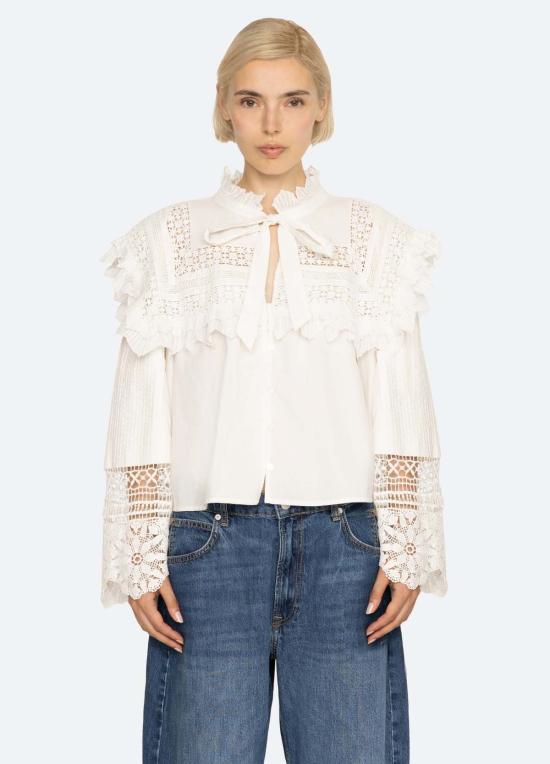  씨뉴욕 블라우스 Q326 003 WHITE