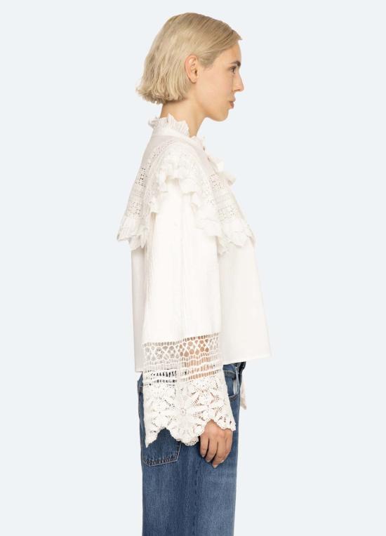  씨뉴욕 블라우스 Q326 003 WHITE - SEA NY