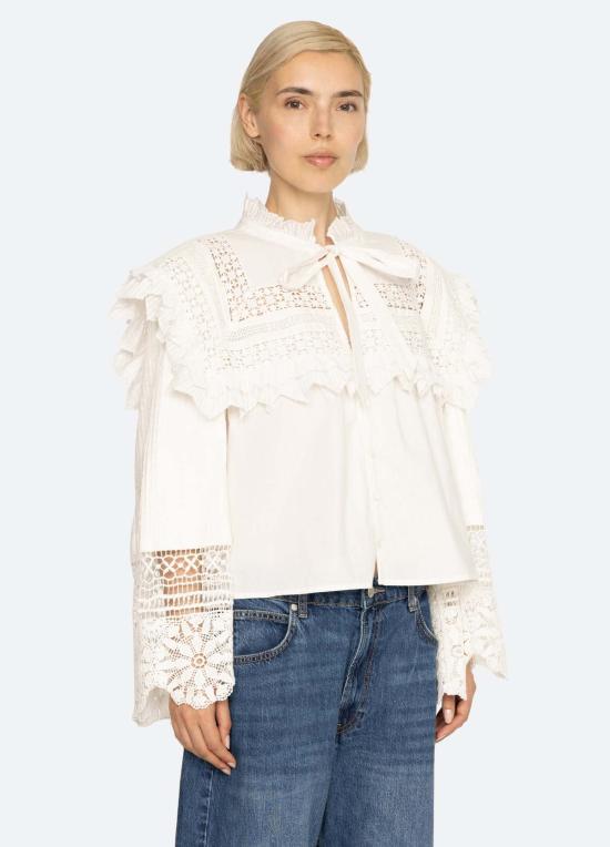  씨뉴욕 블라우스 Q326 003 WHITE - SEA NY