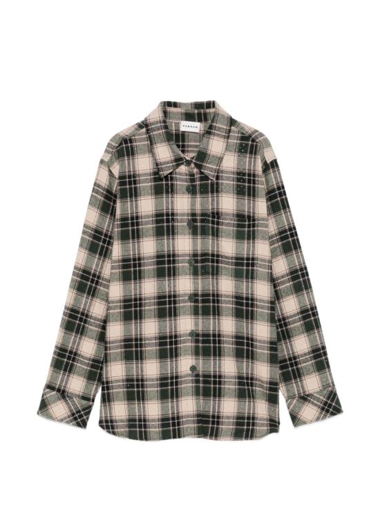 26FW 파로쉬 셔츠 D380669 COWBOY805 Fantasia verde